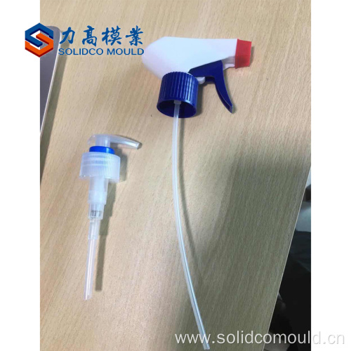 Plastic soap dispenser pump spray injection mould maker